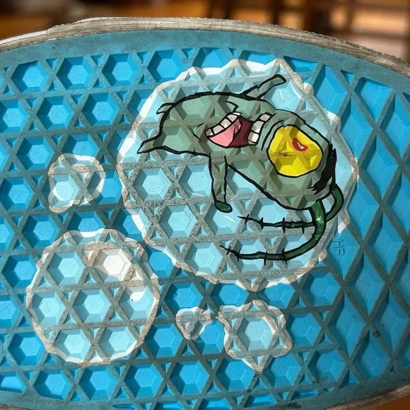 Vans Sponge Bob Square Pant -HI Tops Sneakers Men's Sz 10 - Picture 12 of 14